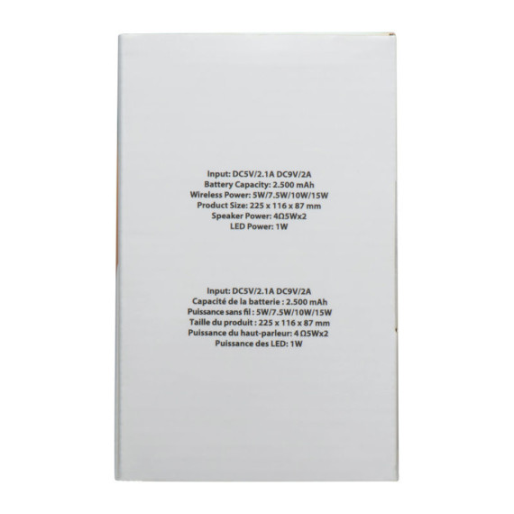 Bluetooth reproduktor Limassol 2,000 mAh
