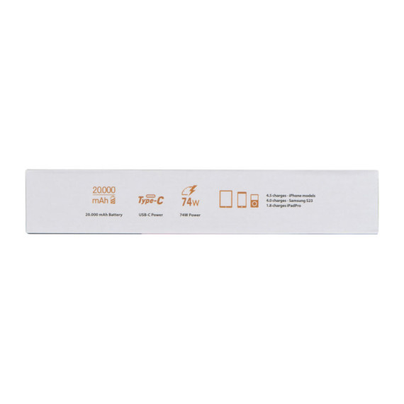 Powerbanka Marbella 20 000 mAh