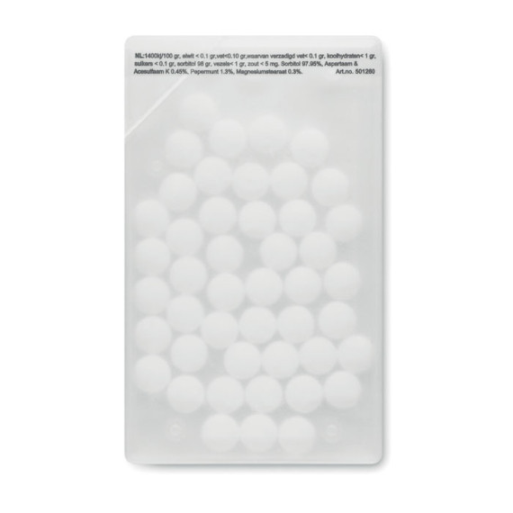 MINTCARD, Dávkovač mentolek