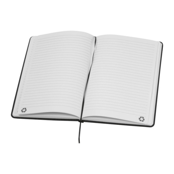 A5 notebook made of recycled paper