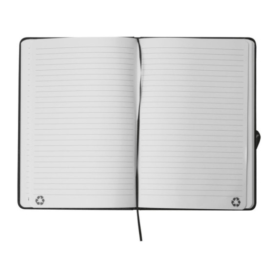 A5 notebook made of recycled paper