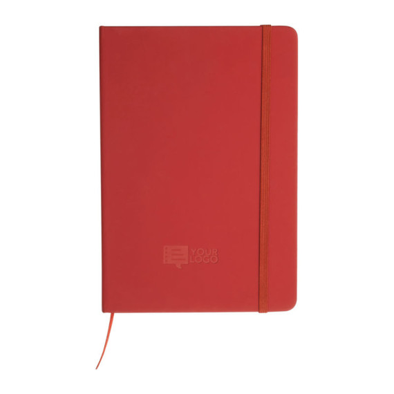 A5 notebook made of recycled paper