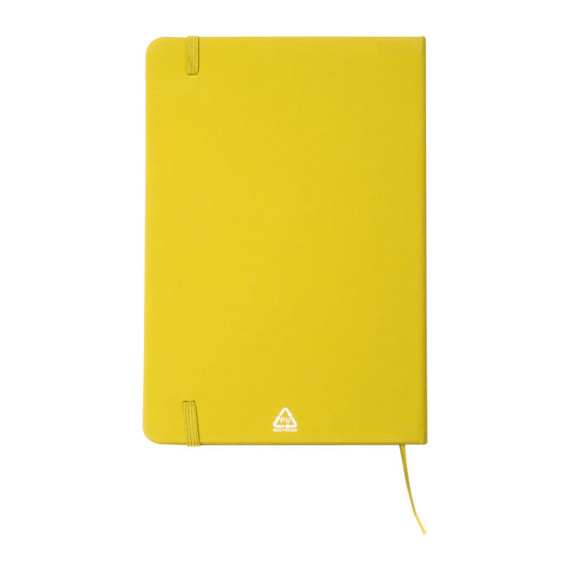 A5 notebook made of recycled paper
