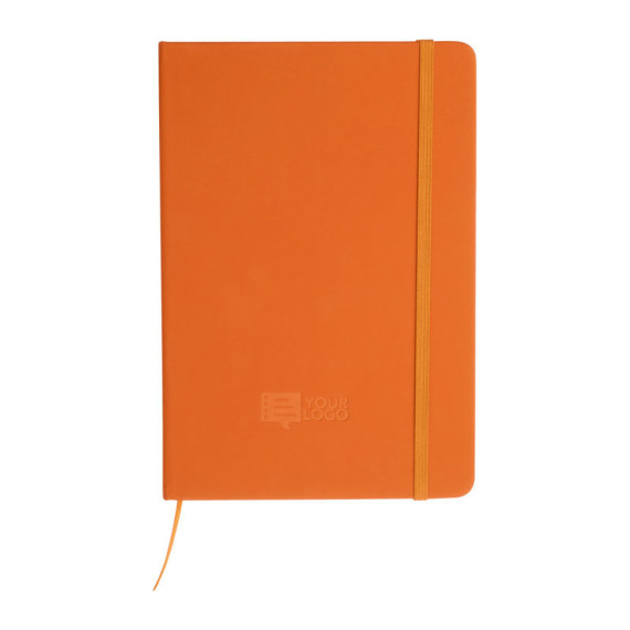 A5 notebook made of recycled paper