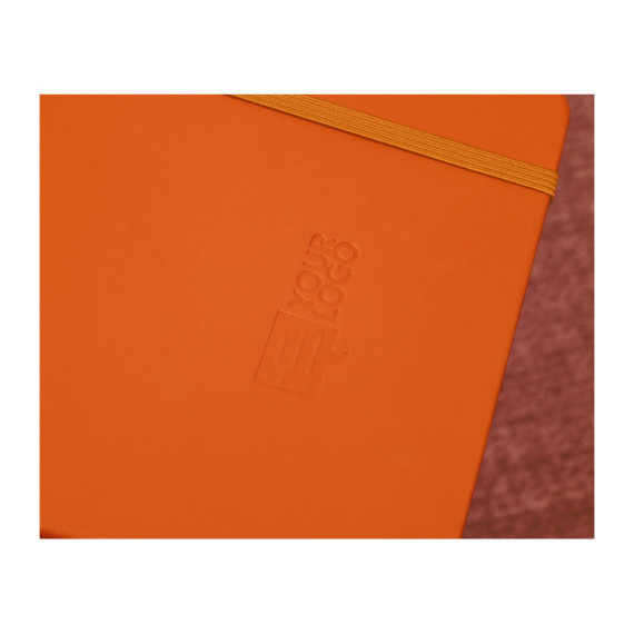 A5 notebook made of recycled paper