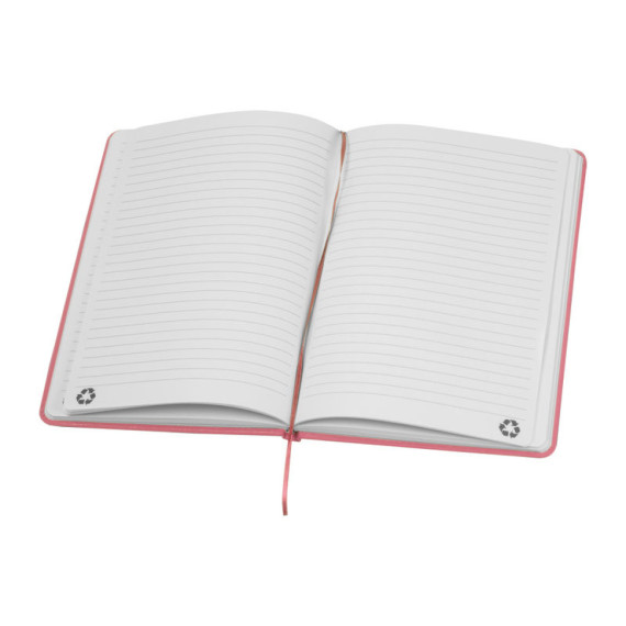 A5 notebook made of recycled paper