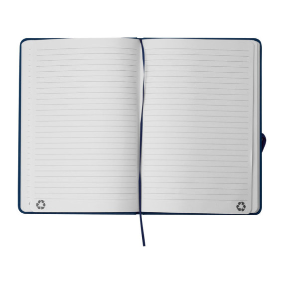 A5 notebook made of recycled paper