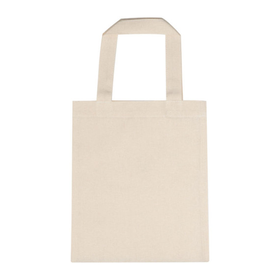 Mini bavlněná taška Bordelum 140 g/m²