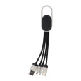Nabíjecí kabel 3v1 z pšeničné slámy