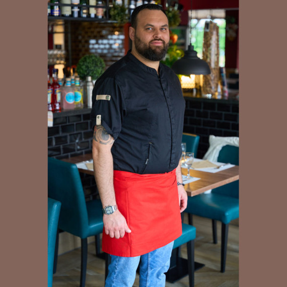 Bavlněná zástěra Koldby 180 g/m²