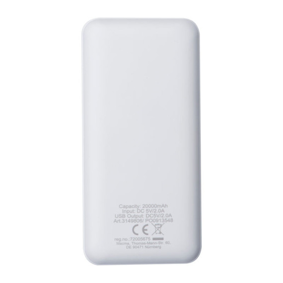 Powerbanka Cracow 20.000 mAh