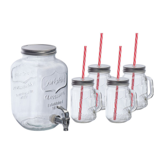 Acapulco dávkovač nápojů se 4 sklenicemi, 4000 ml