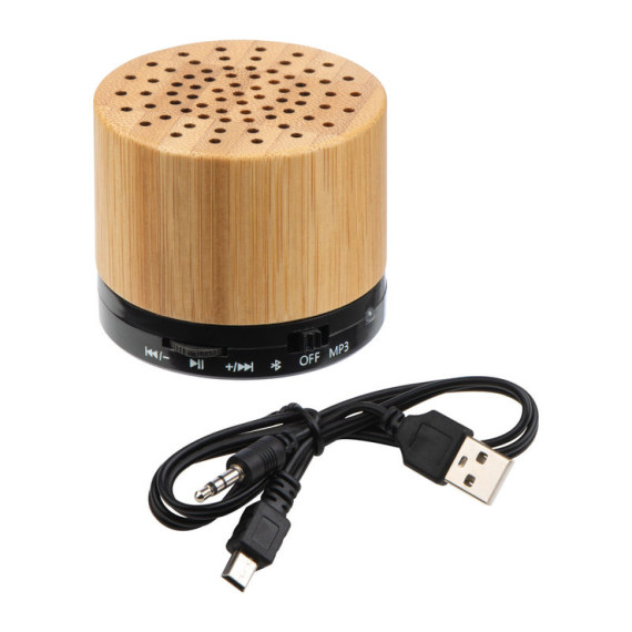 Bluetooth reproduktor z bambusu Fleedwood