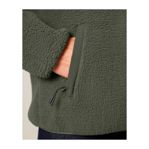 Brooker unisex relaxed fit sherpa bunda