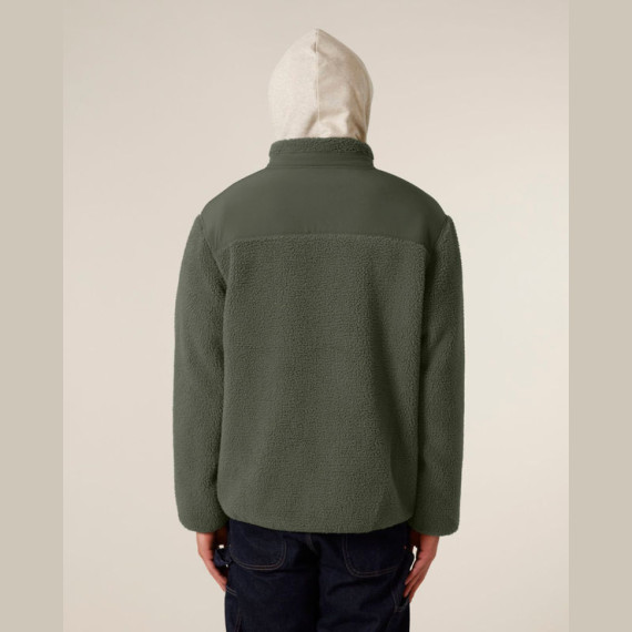Brooker unisex relaxed fit sherpa bunda