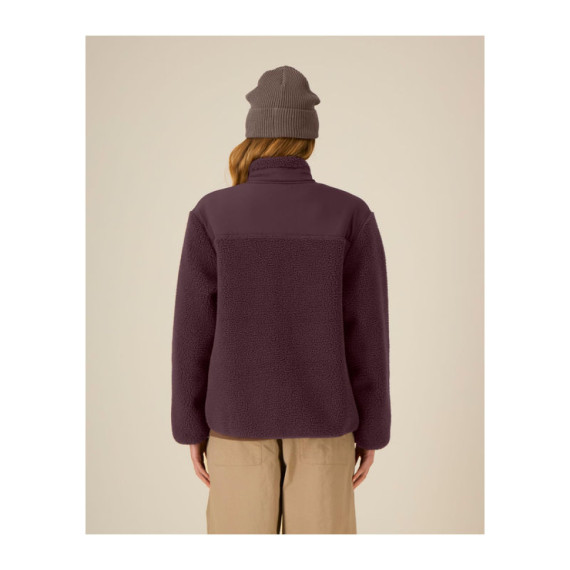 Brooker unisex relaxed fit sherpa bunda