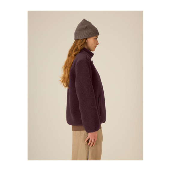 Brooker unisex relaxed fit sherpa bunda