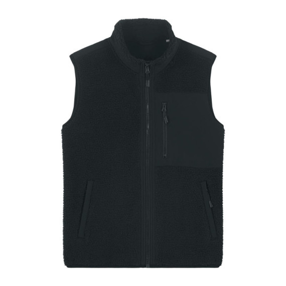 Liner unisex sherpa bunda bez rukávů