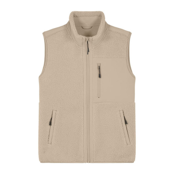 Liner unisex sherpa bunda bez rukávů