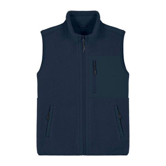 Liner unisex sherpa bunda bez rukávů