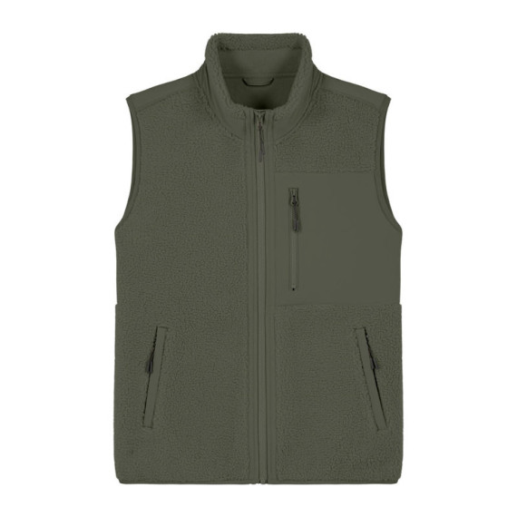 Liner unisex sherpa bunda bez rukávů