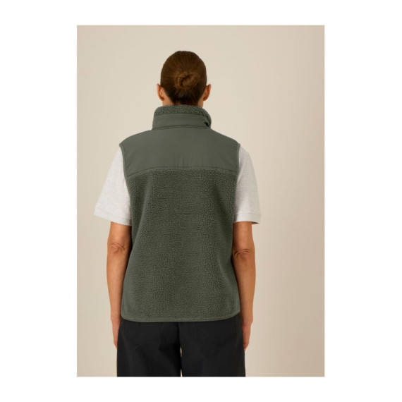 Liner unisex sherpa bunda bez rukávů