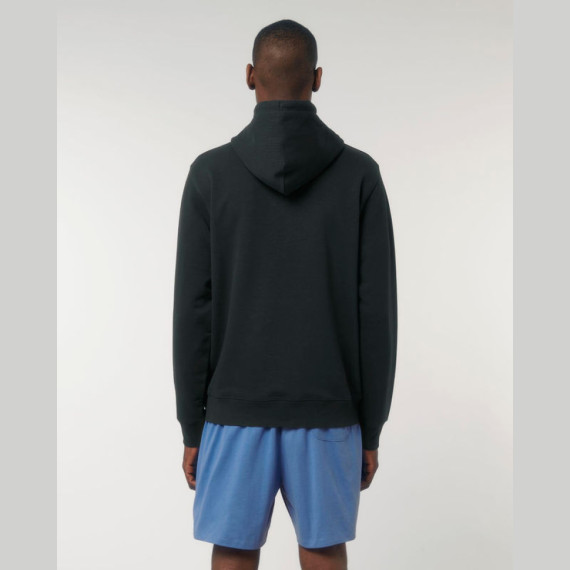 Archer unisex mikina s kapucí v medium fit střihu