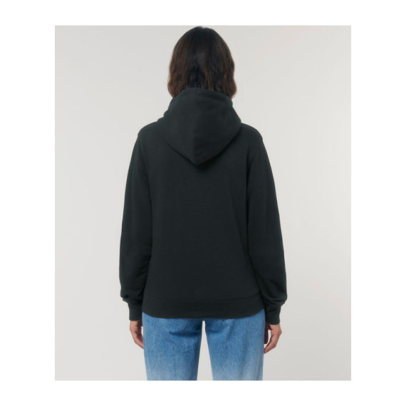 Archer unisex mikina s kapucí v medium fit střihu