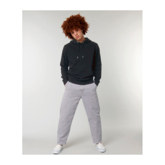 Archer unisex mikina s kapucí v medium fit střihu