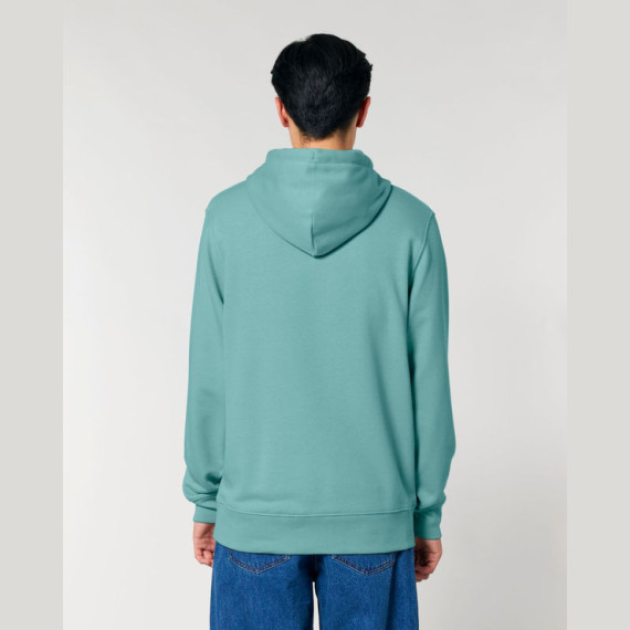 Archer unisex mikina s kapucí v medium fit střihu