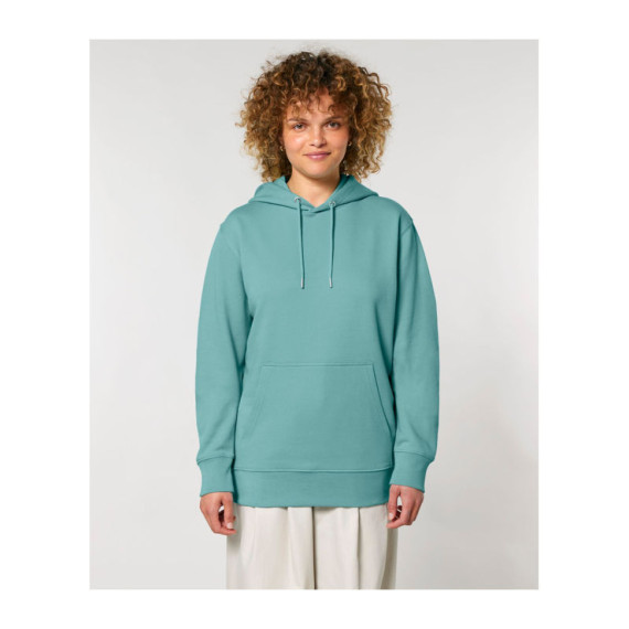 Archer unisex mikina s kapucí v medium fit střihu