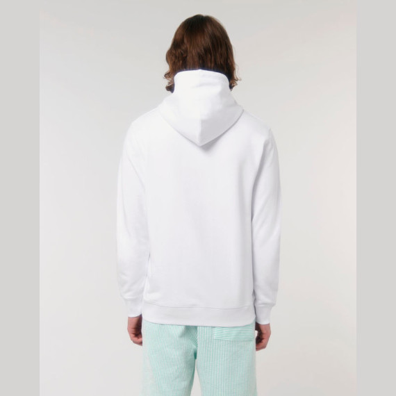Archer unisex mikina s kapucí v medium fit střihu