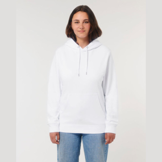 Archer unisex mikina s kapucí v medium fit střihu