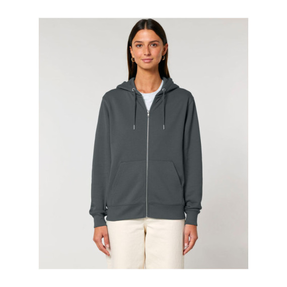 Cultivator 2.0 unisex mikina na zip s kapucí