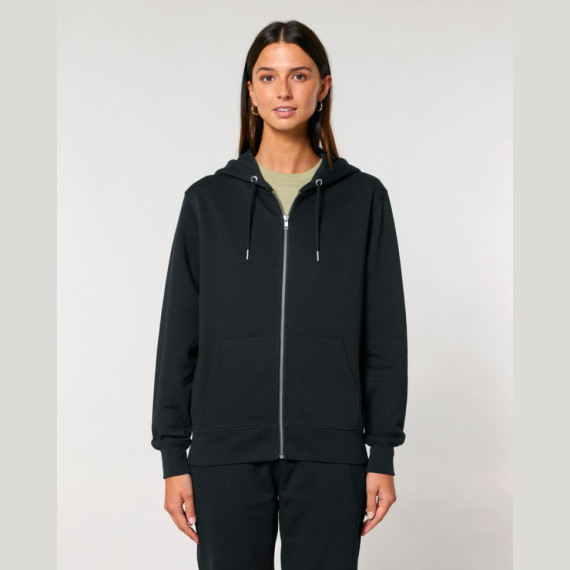 Cultivator 2.0 unisex mikina na zip s kapucí