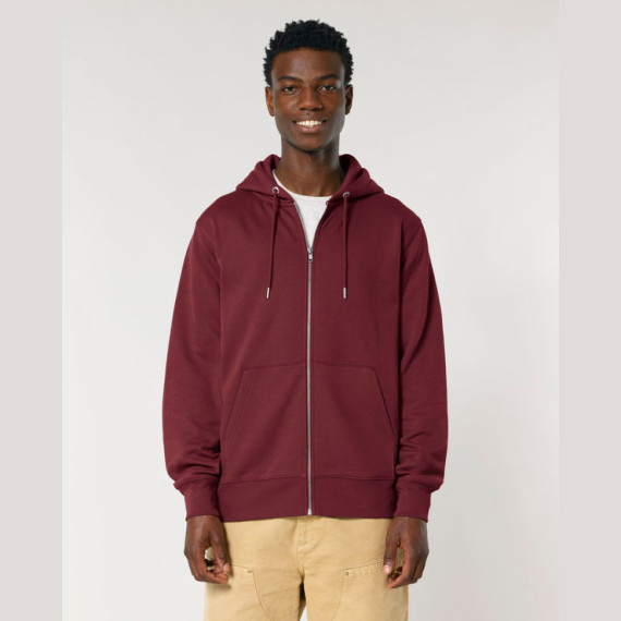 Cultivator 2.0 unisex mikina na zip s kapucí