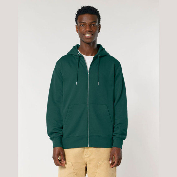 Cultivator 2.0 unisex mikina na zip s kapucí
