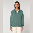 Cultivator 2.0 unisex mikina na zip s kapucí