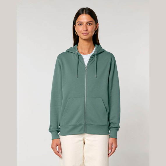 Cultivator 2.0 unisex mikina na zip s kapucí