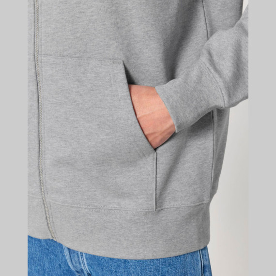 Cultivator 2.0 unisex mikina na zip s kapucí