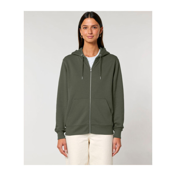 Cultivator 2.0 unisex mikina na zip s kapucí
