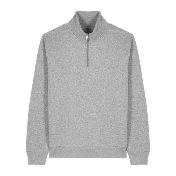 Trucker 2.0 unisex mikina se čtvrtinovým zipem