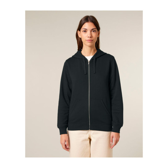 Mixer unisex mikina na zip s kapucí
