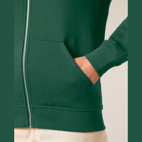 Mixer unisex mikina na zip s kapucí
