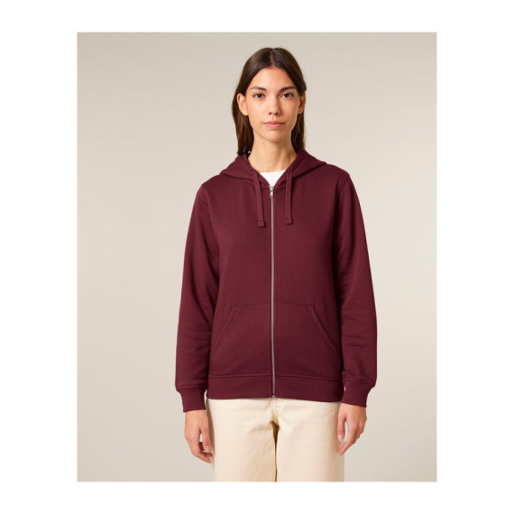 Mixer unisex mikina na zip s kapucí