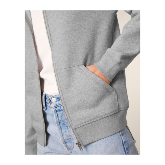 Mixer unisex mikina na zip s kapucí