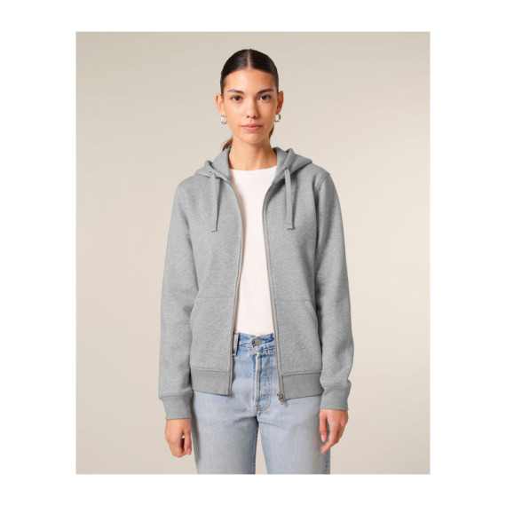 Mixer unisex mikina na zip s kapucí
