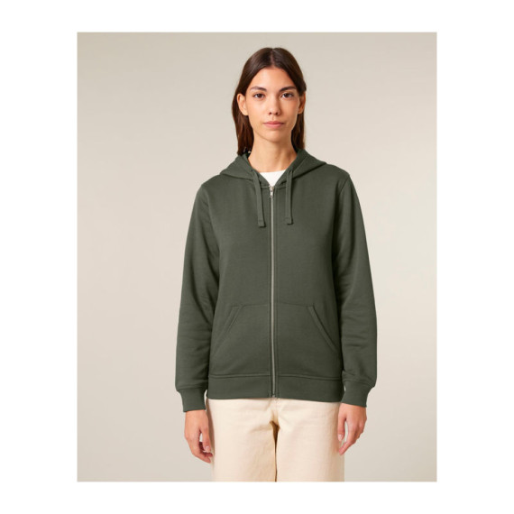 Mixer unisex mikina na zip s kapucí