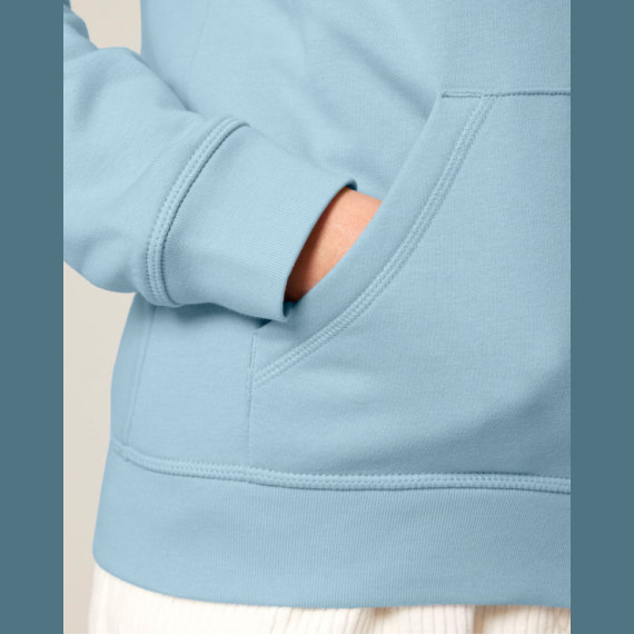 Mixer unisex mikina na zip s kapucí