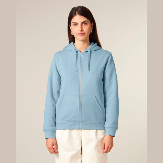 Mixer unisex mikina na zip s kapucí